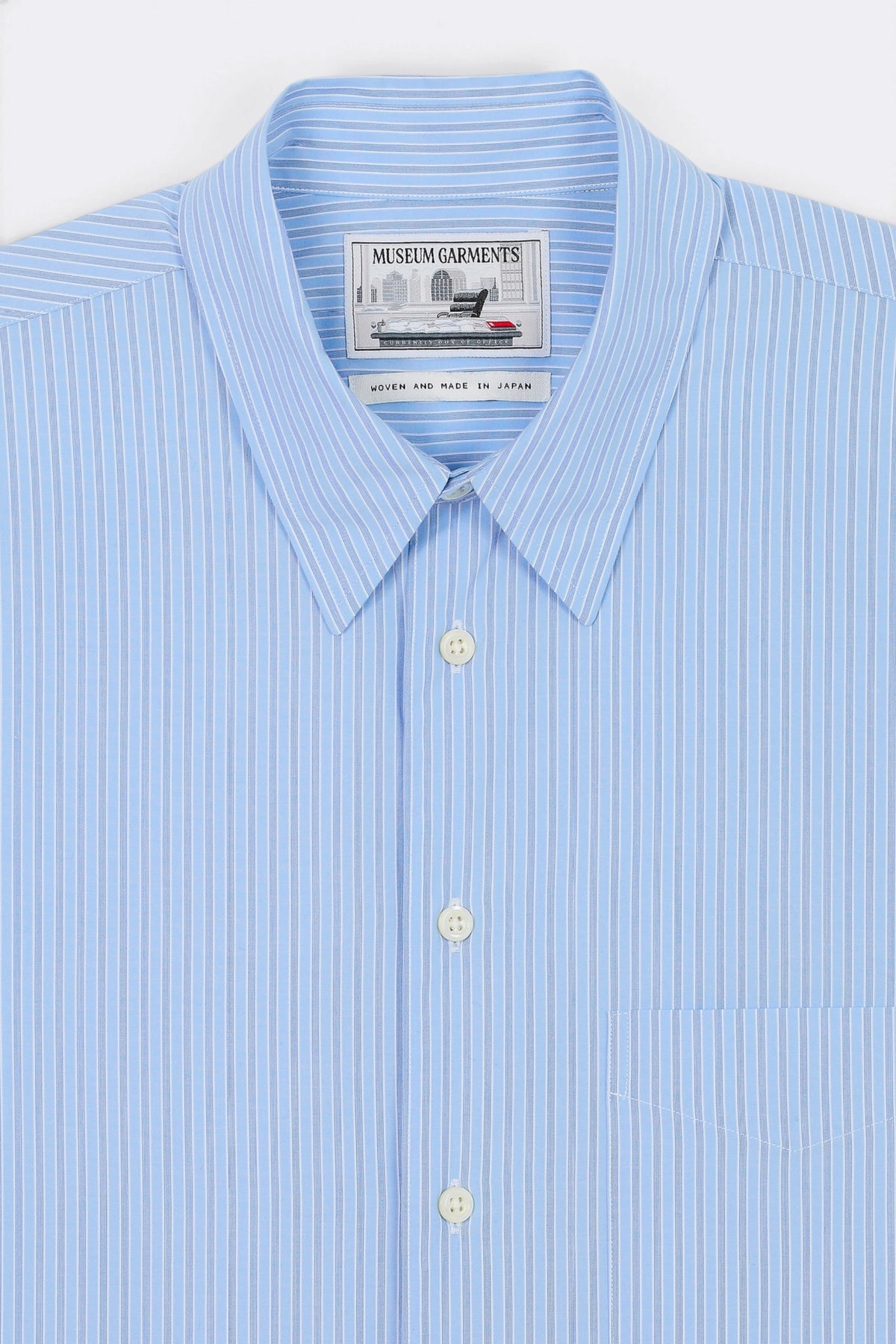 MUSEUM GARMENTS Corporate Shirt Blue / White | Edgar Bdx