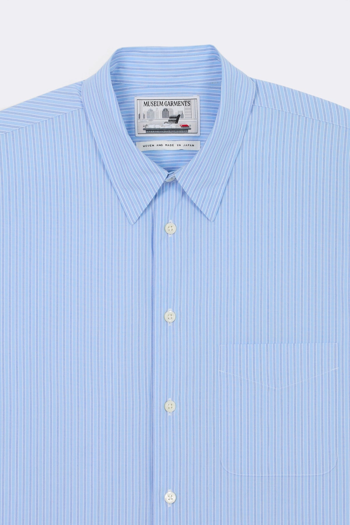 MUSEUM GARMENTS Corporate Shirt Blue / White | Edgar Bdx