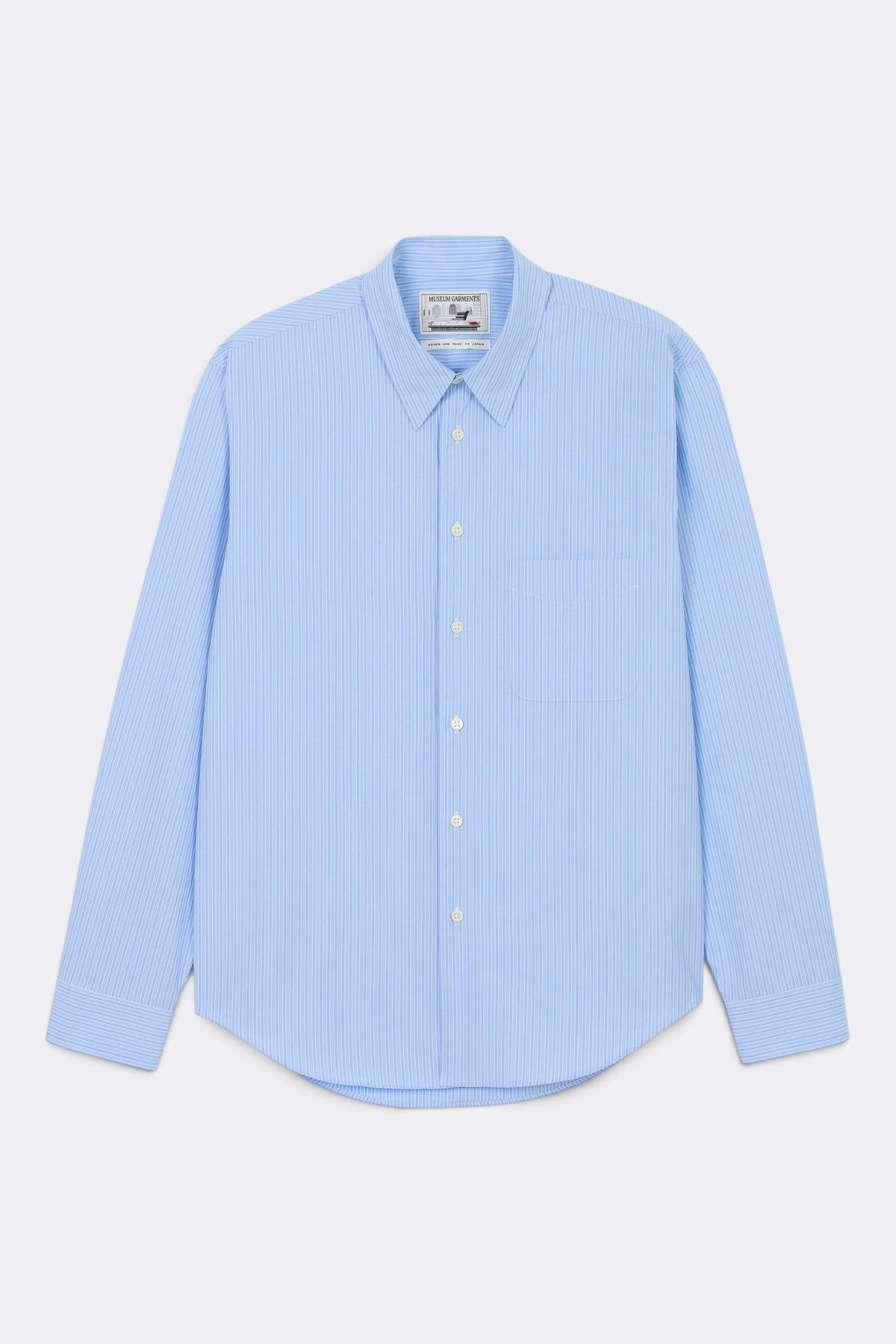 MUSEUM GARMENTS Corporate Shirt Blue / White | Edgar Bdx