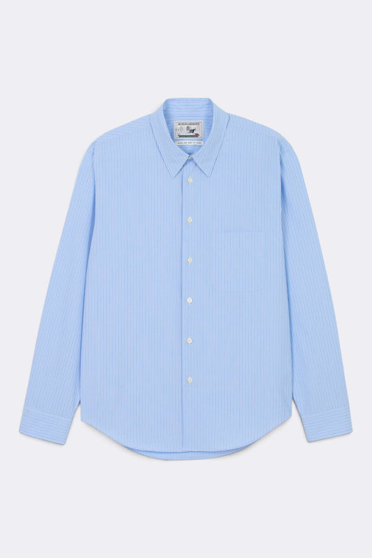 MUSEUM GARMENTS Corporate Shirt Blue / White | Edgar Bdx