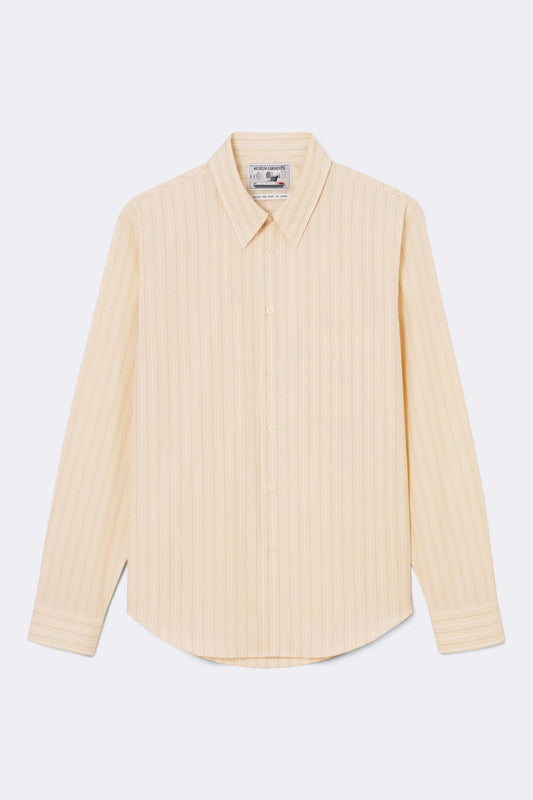 MUSEUM GARMENTS Corporate Shirt Vanilla / White | Edgar Bdx