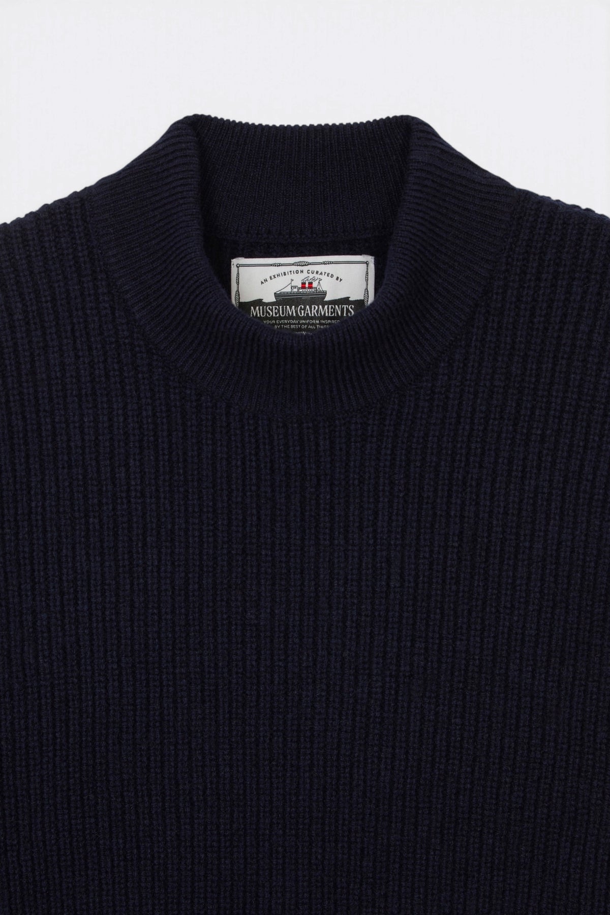MUSEUM GARMENTS Deck Sweater Navy | Pull | Edgar Bdx