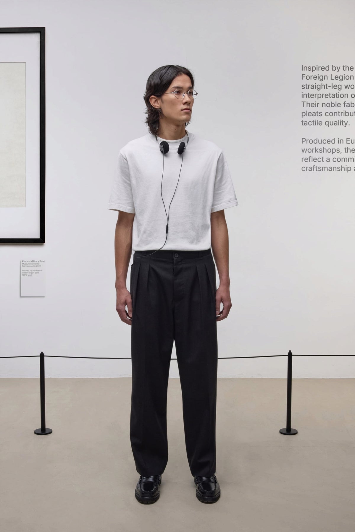 MUSEUM GARMENTS French Military Pants Anthracite Grey | Edgar Bdx