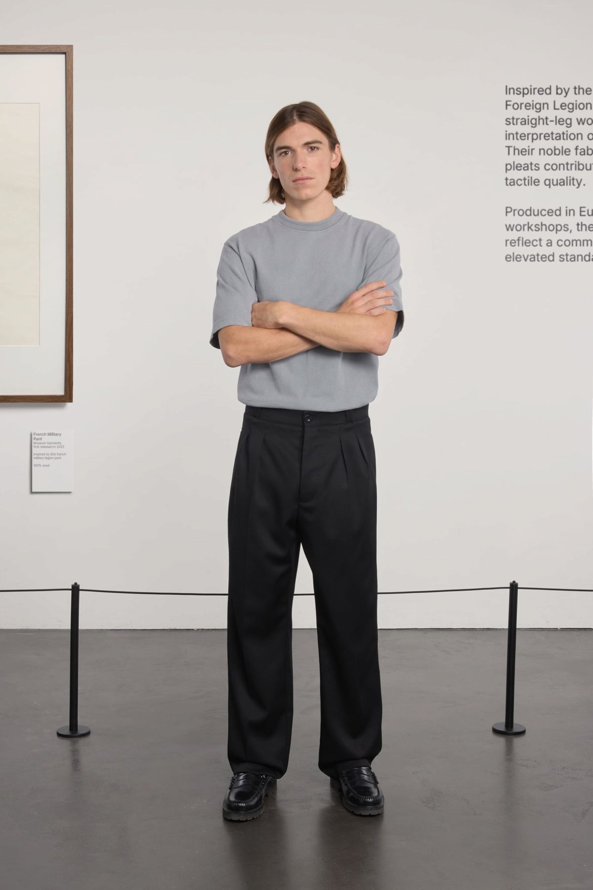 MUSEUM GARMENTS French Military Pants Black | Edgar Bdx