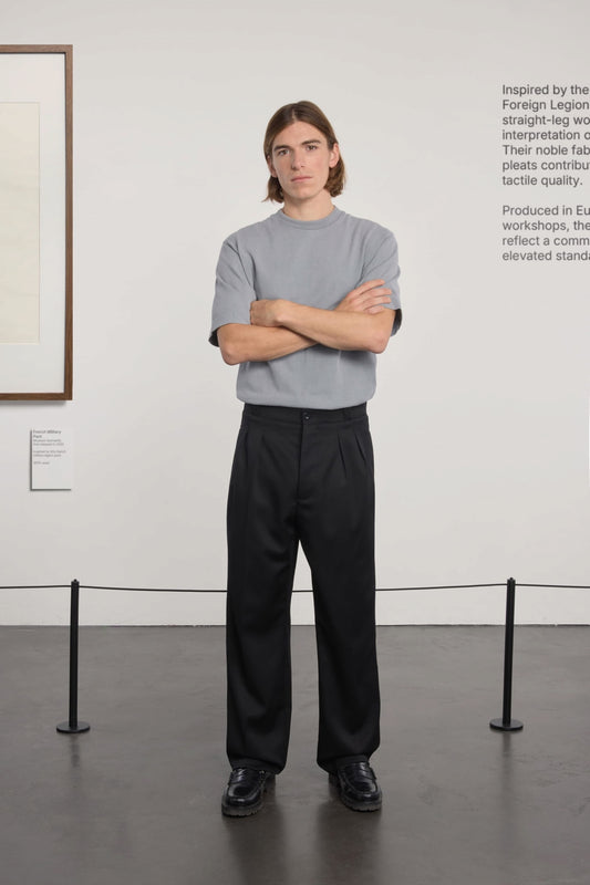 MUSEUM GARMENTS French Military Pants Black | Edgar Bdx