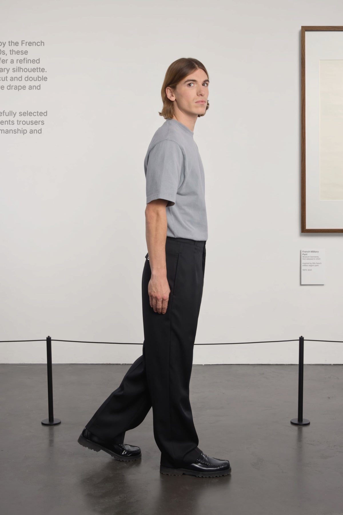 MUSEUM GARMENTS French Military Pants Black | Edgar Bdx
