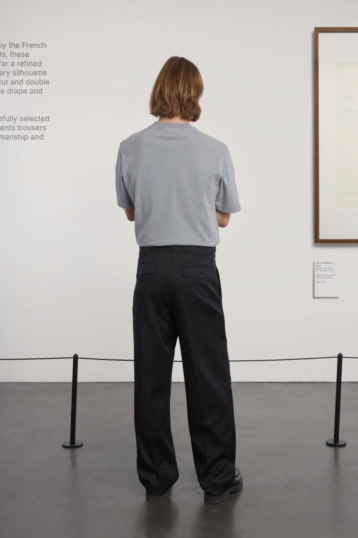 MUSEUM GARMENTS French Military Pants Black | Edgar Bdx