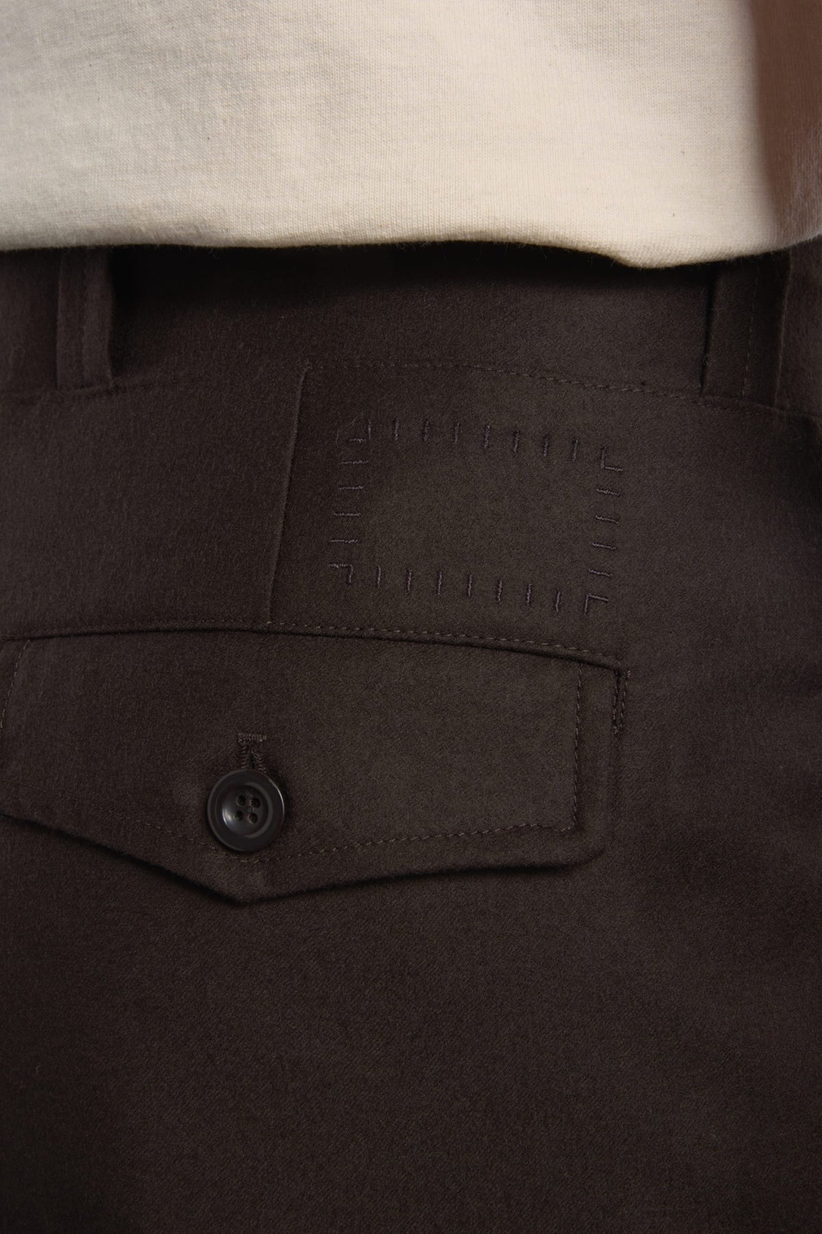 MUSEUM GARMENTS French Military Pants Dark Brown | Edgar Bdx