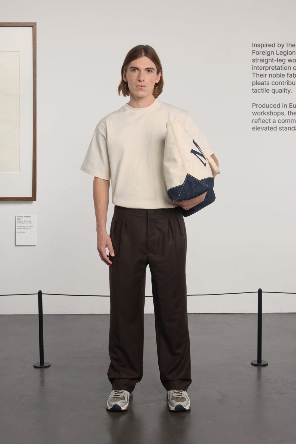 MUSEUM GARMENTS French Military Pants Dark Brown | Edgar Bdx