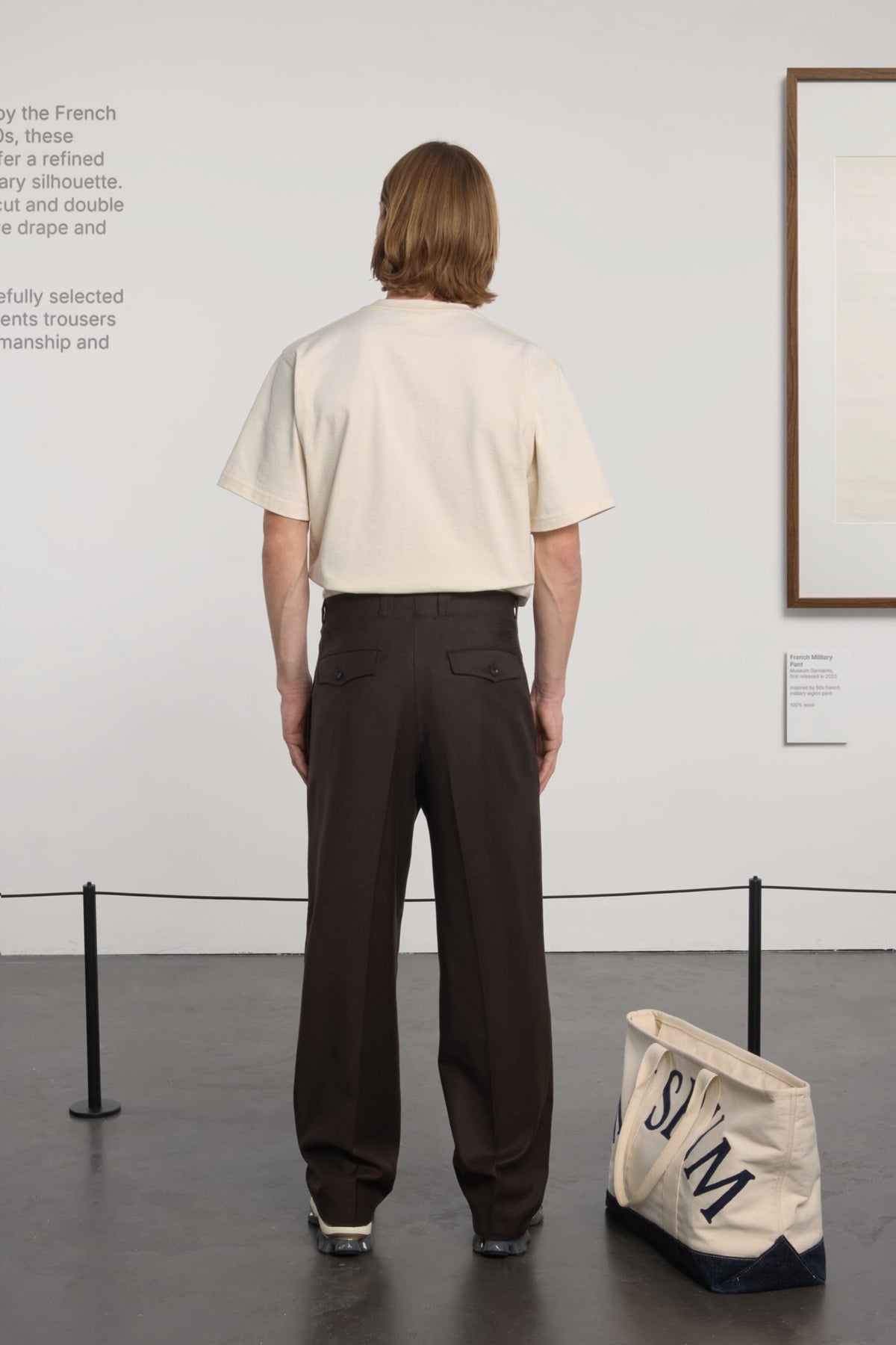 MUSEUM GARMENTS French Military Pants Dark Brown | Edgar Bdx