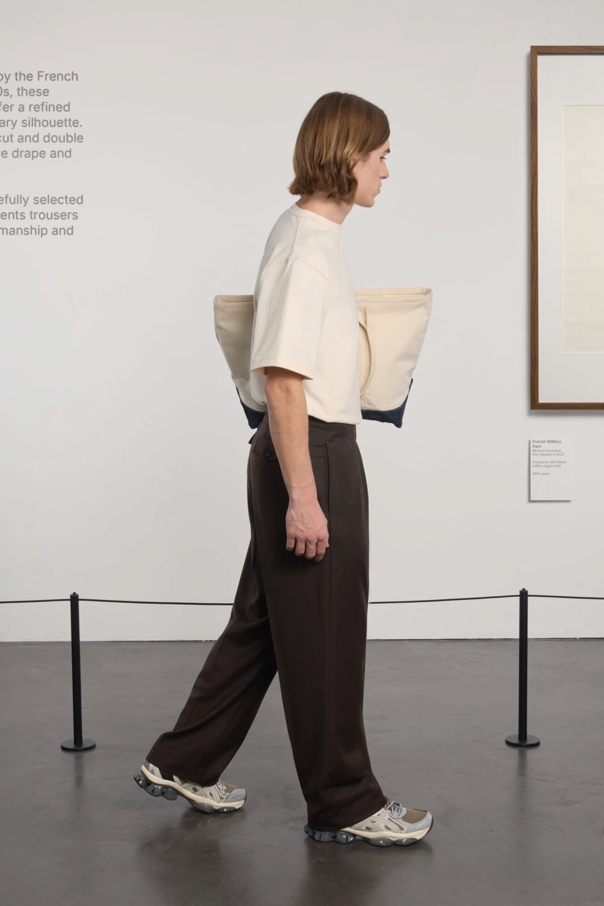MUSEUM GARMENTS French Military Pants Dark Brown | Edgar Bdx