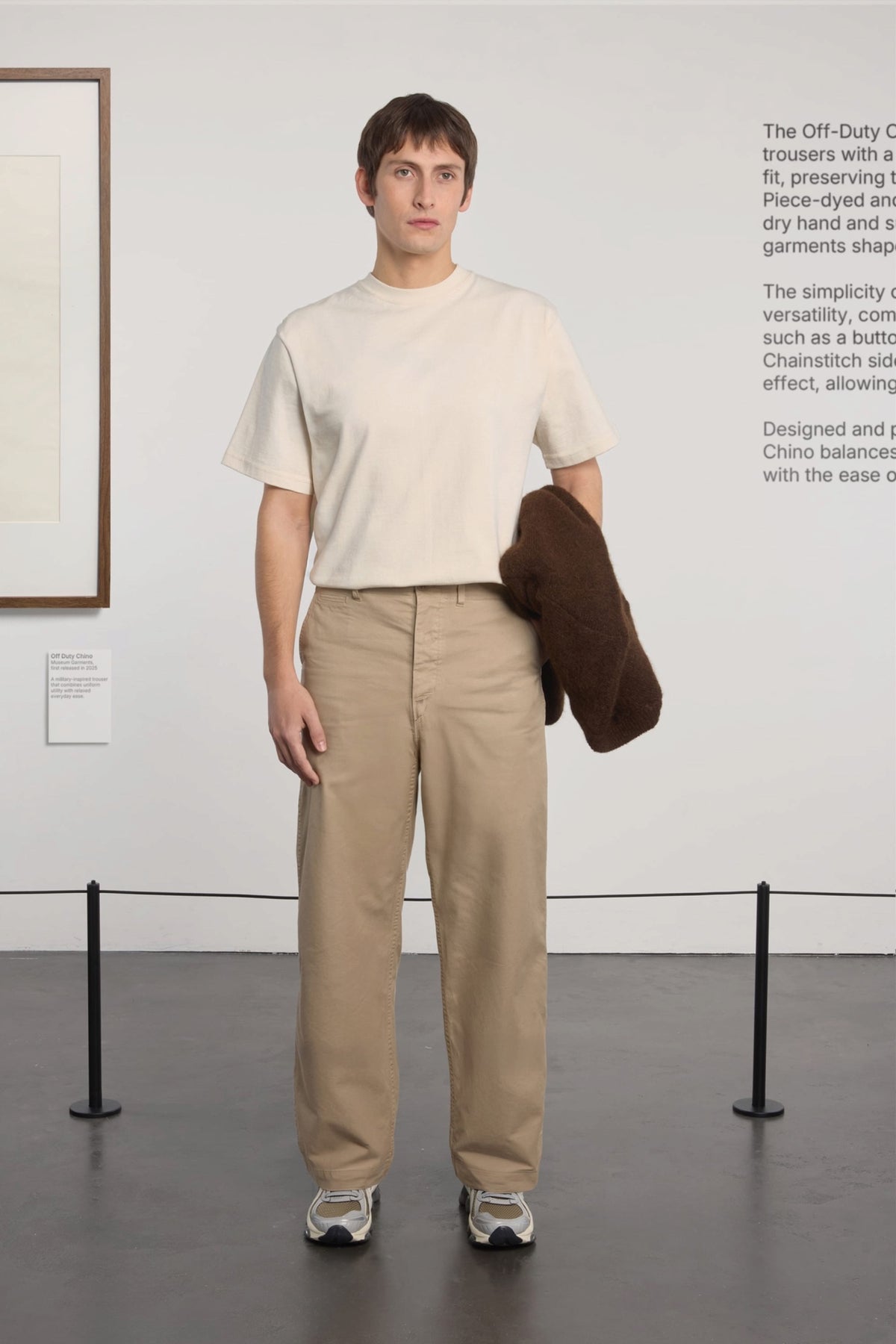 MUSEUM GARMENTS Off-Duty Chino Beige | Pantalon | Edgar Bdx