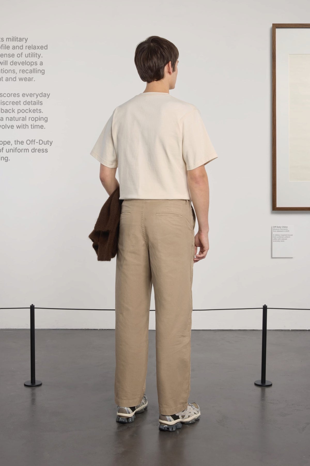 MUSEUM GARMENTS Off-Duty Chino Beige | Pantalon | Edgar Bdx
