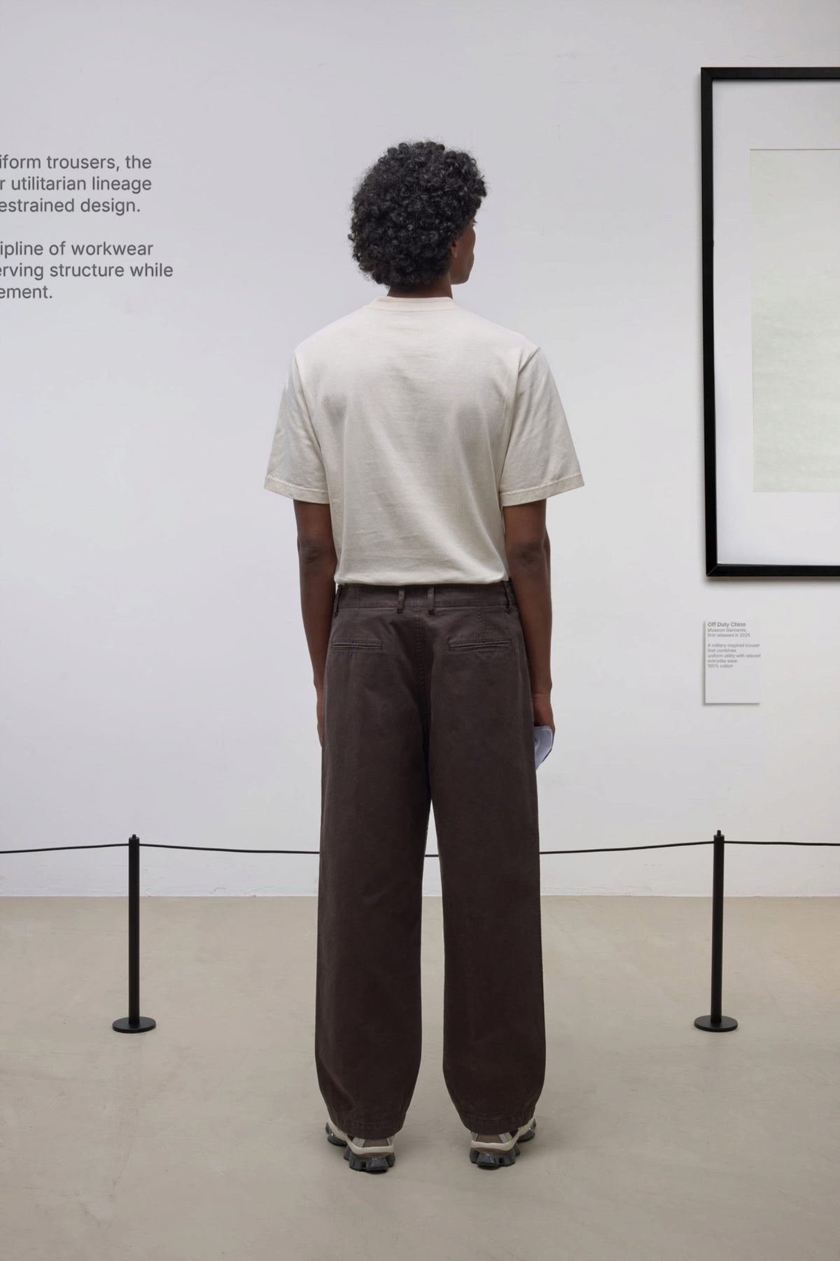 MUSEUM GARMENTS Off-Duty Chino Brown | Pantalon | Edgar Bdx