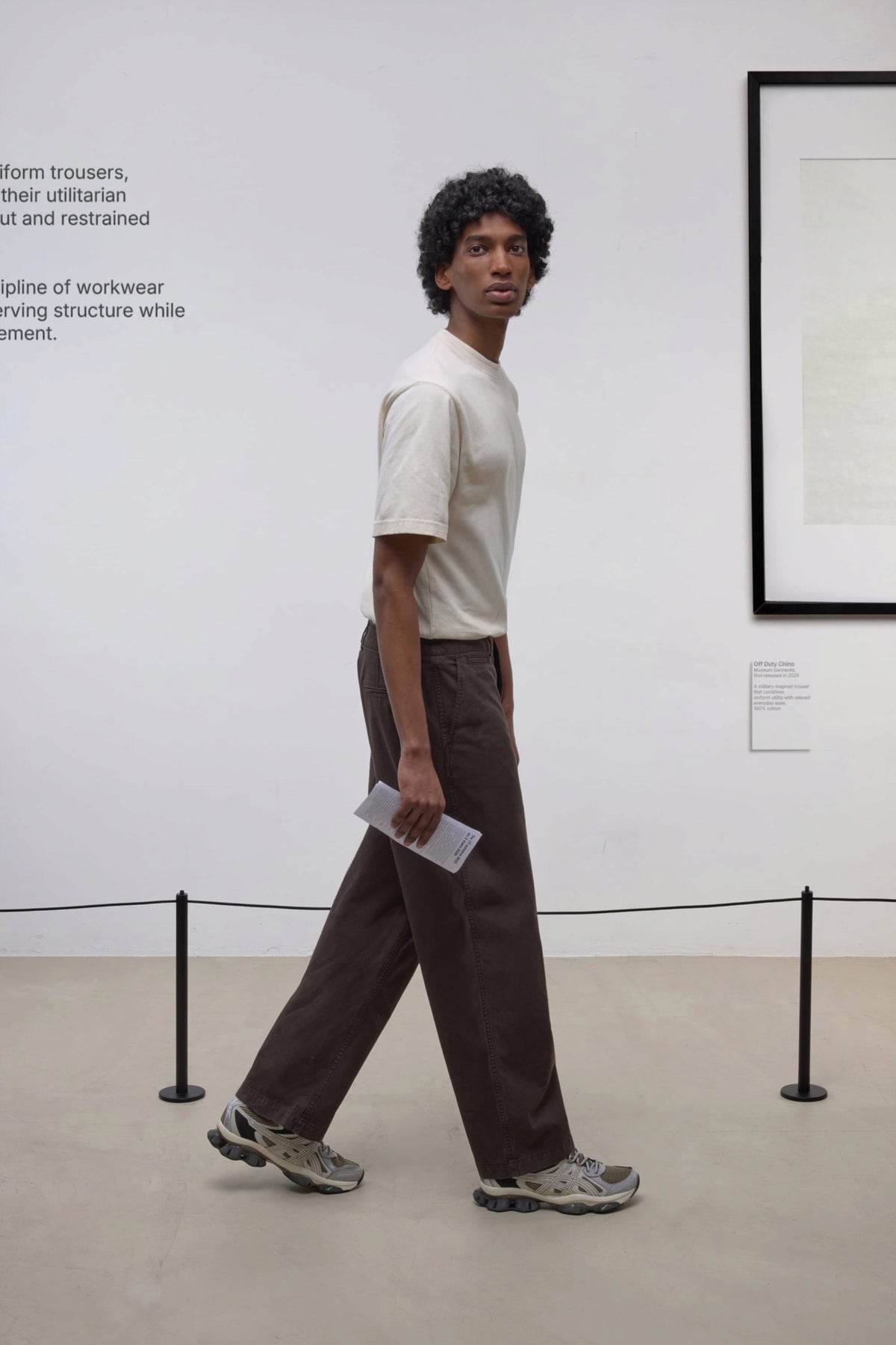 MUSEUM GARMENTS Off-Duty Chino Brown | Pantalon | Edgar Bdx
