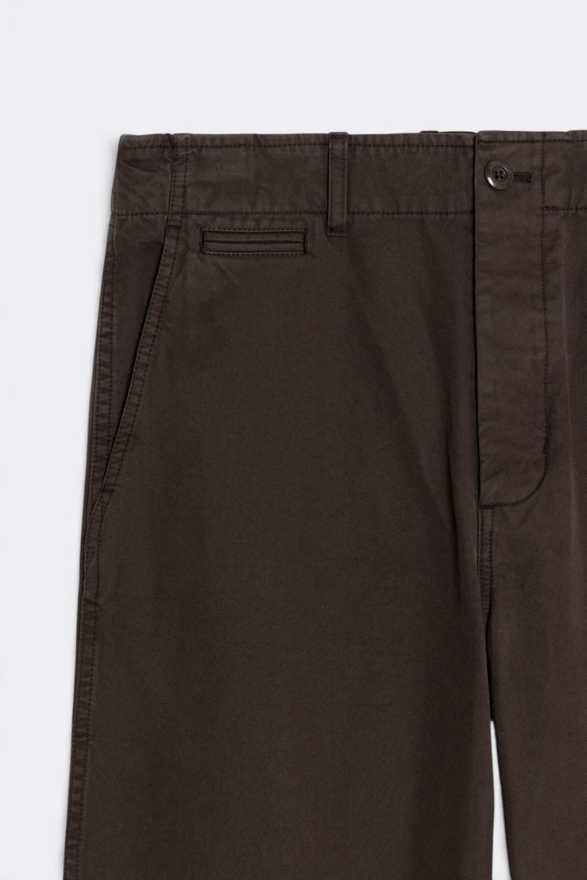 MUSEUM GARMENTS Off-Duty Chino Brown | Pantalon | Edgar Bdx