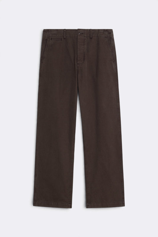 MUSEUM GARMENTS Off-Duty Chino Brown | Pantalon | Edgar Bdx