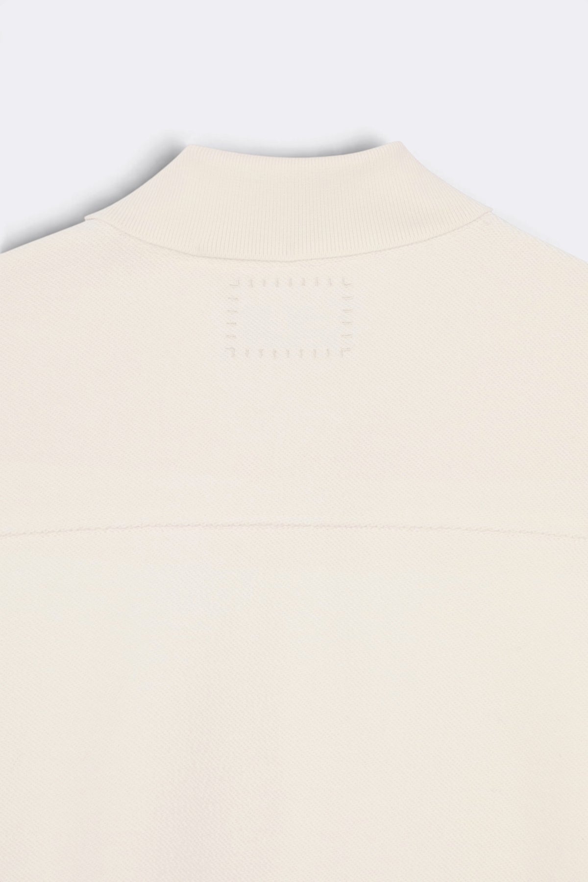 MUSEUM GARMENTS Reverse Polo Sweatshirt Natural | Edgar Bdx