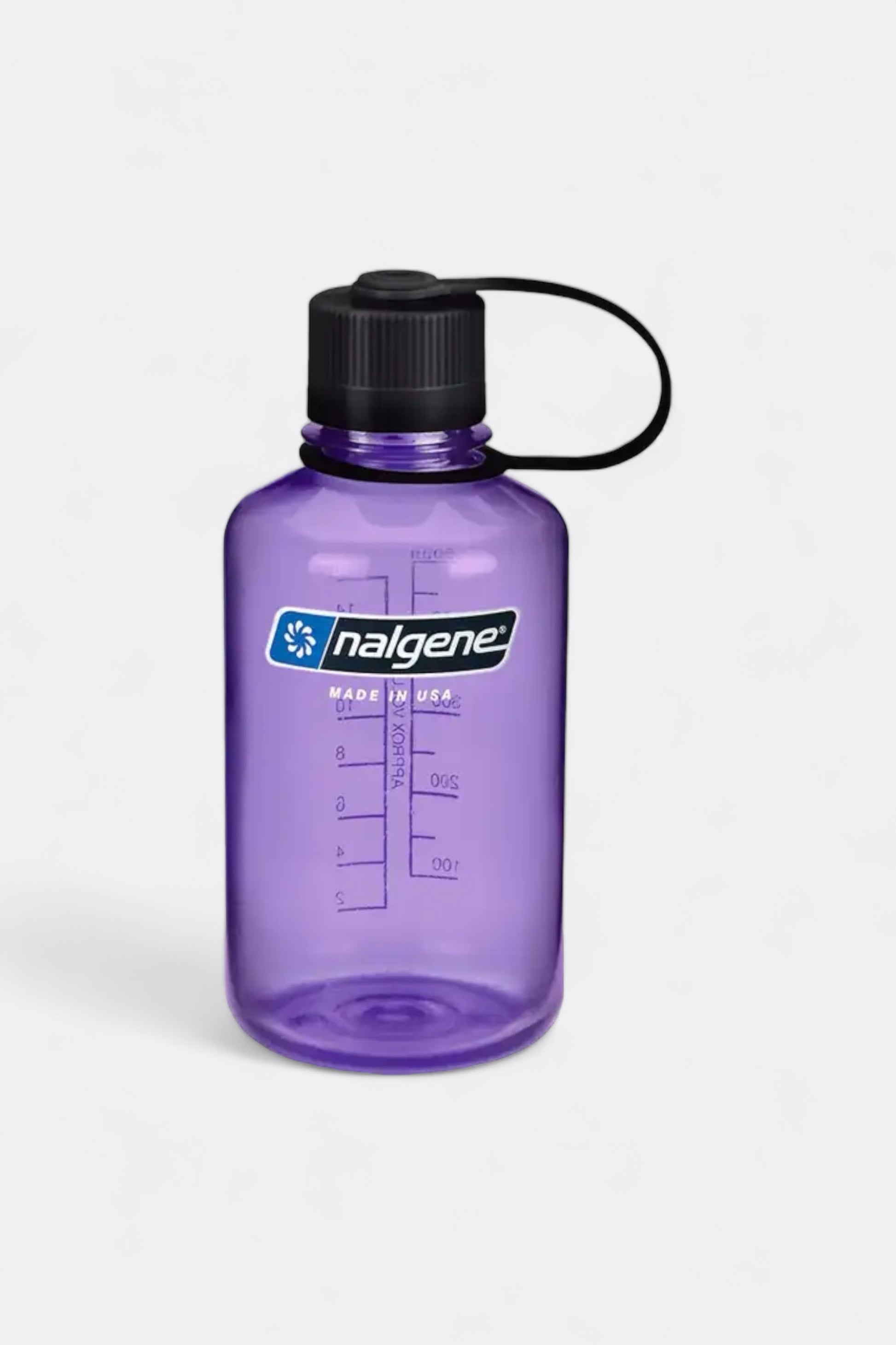 Nalgene - 16oz Narrow Mouth Sustain Water Bottle (Purple / Black)