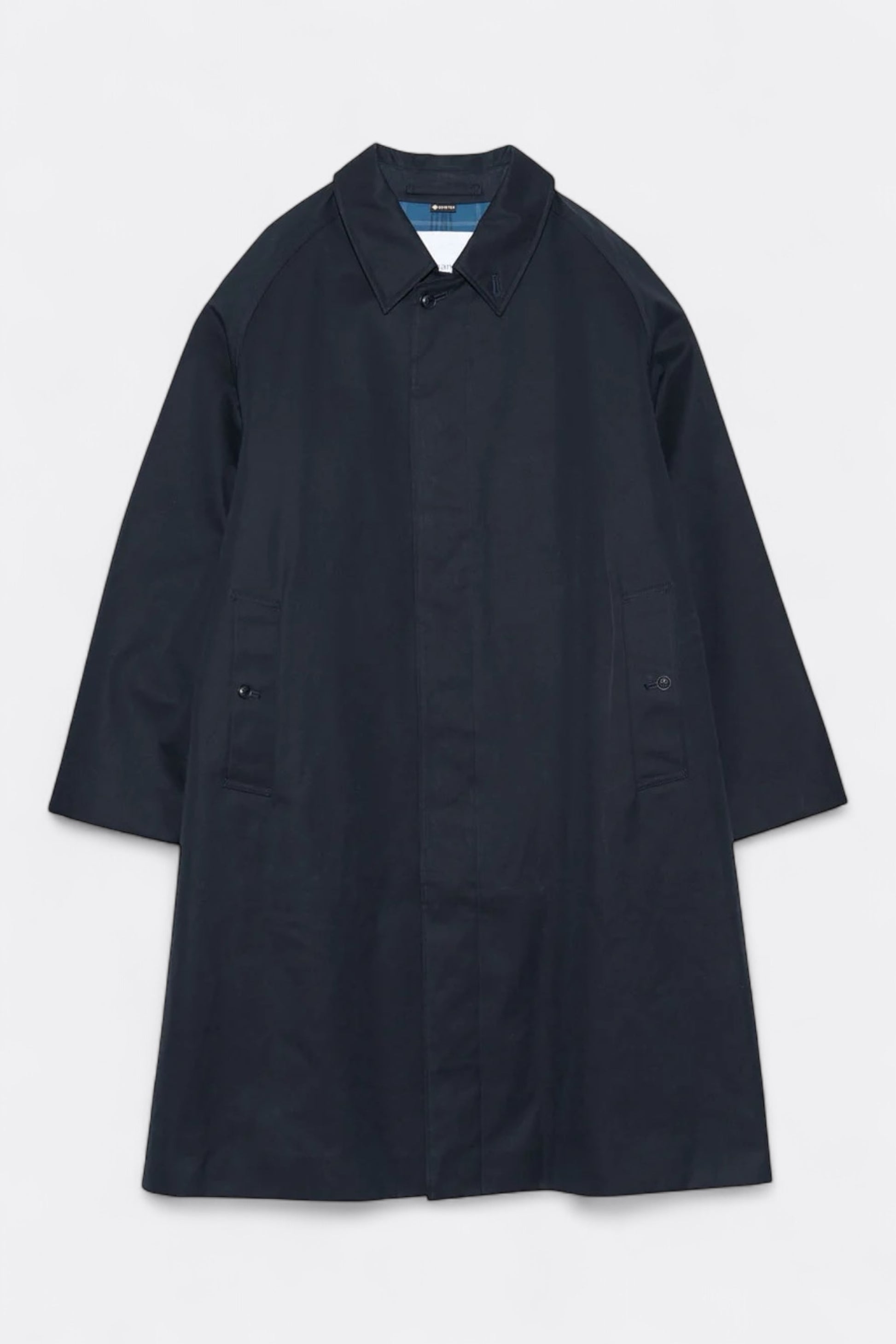 Nanamica - 2L Gore-Tex Balmacaan Coat (Navy)