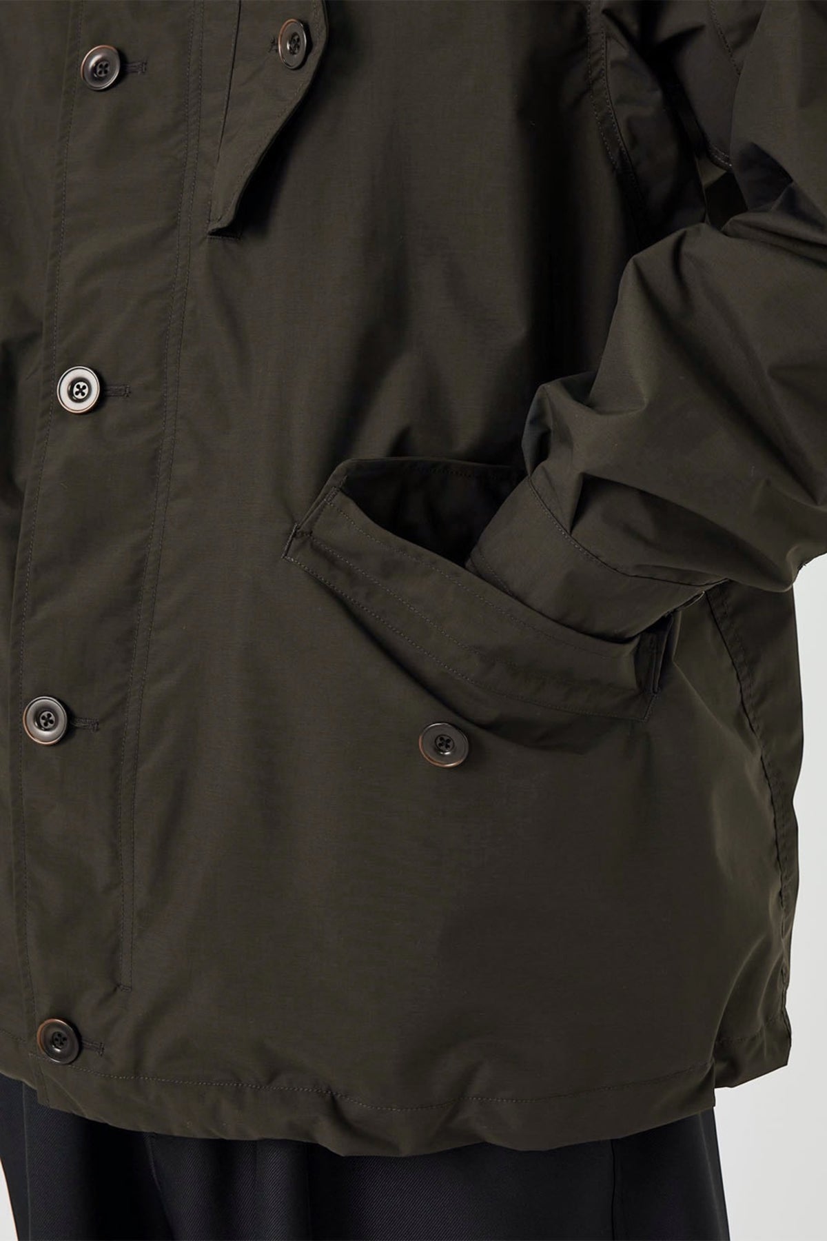 NANAMICA 2L Pertex Unlimited Cruiser Jacket Black | Edgar Bdx