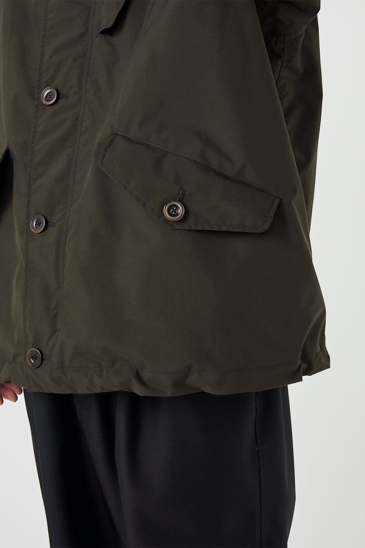 NANAMICA 2L Pertex Unlimited Cruiser Jacket Black | Edgar Bdx