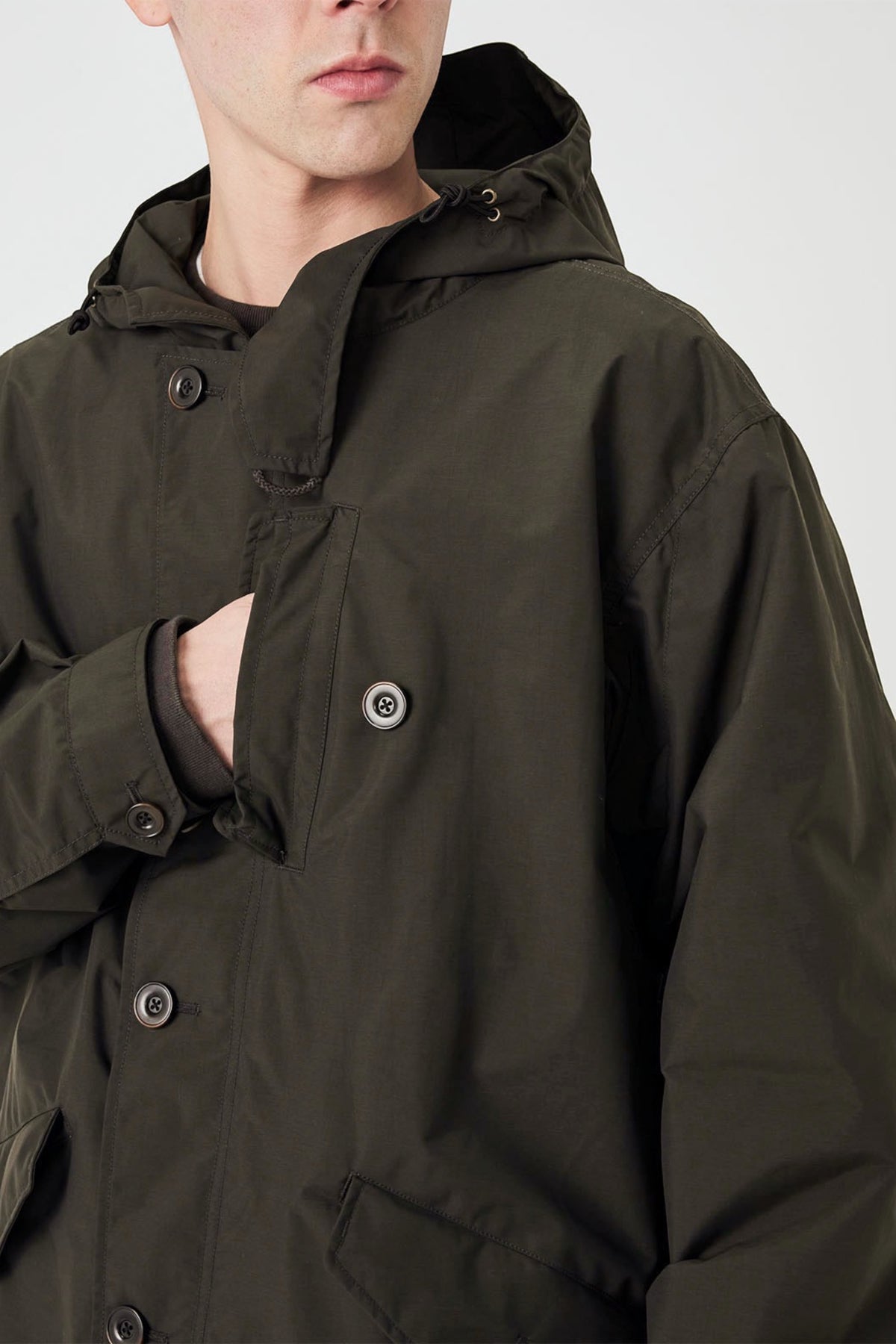 NANAMICA 2L Pertex Unlimited Cruiser Jacket Black | Edgar Bdx