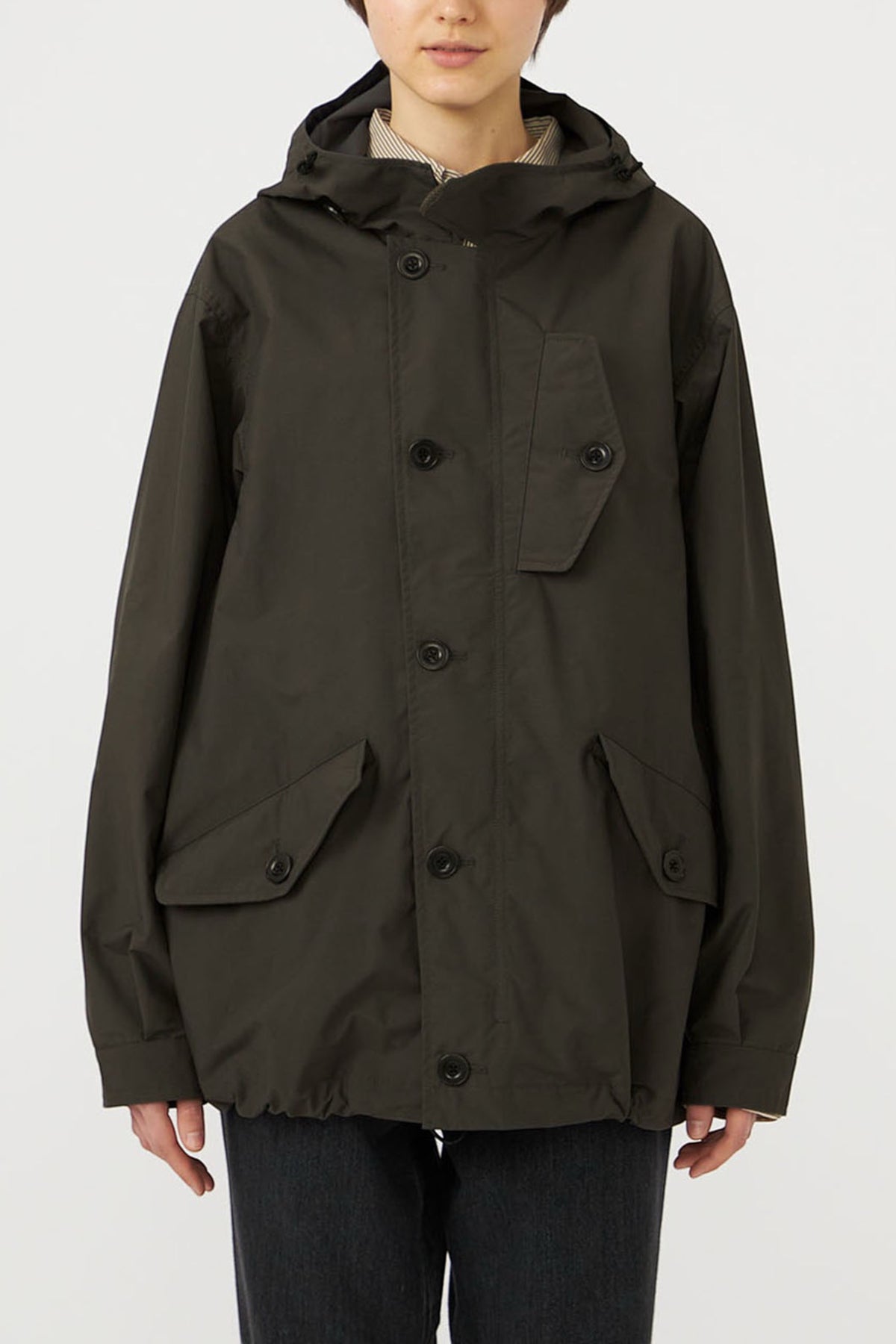 NANAMICA 2L Pertex Unlimited Cruiser Jacket Black | Edgar Bdx