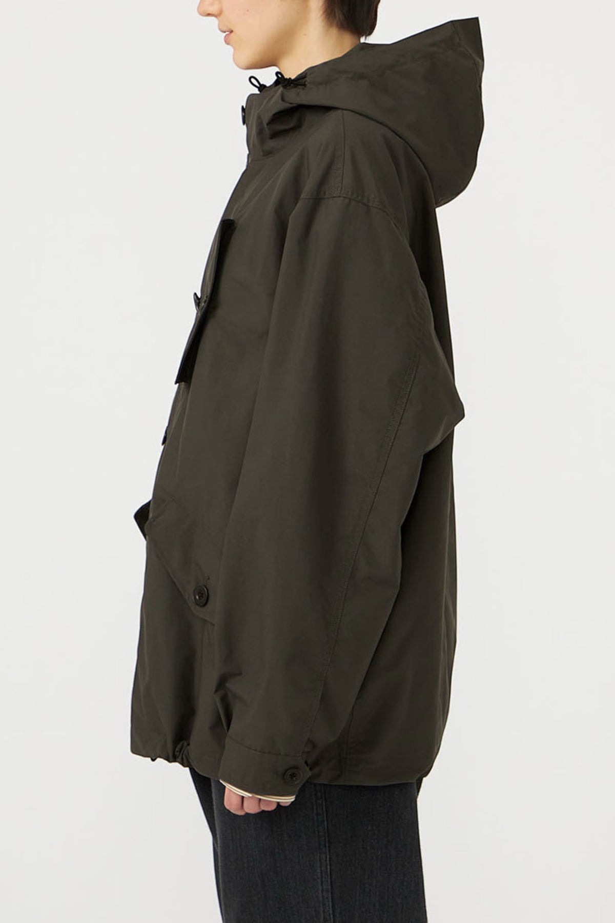 NANAMICA 2L Pertex Unlimited Cruiser Jacket Black | Edgar Bdx
