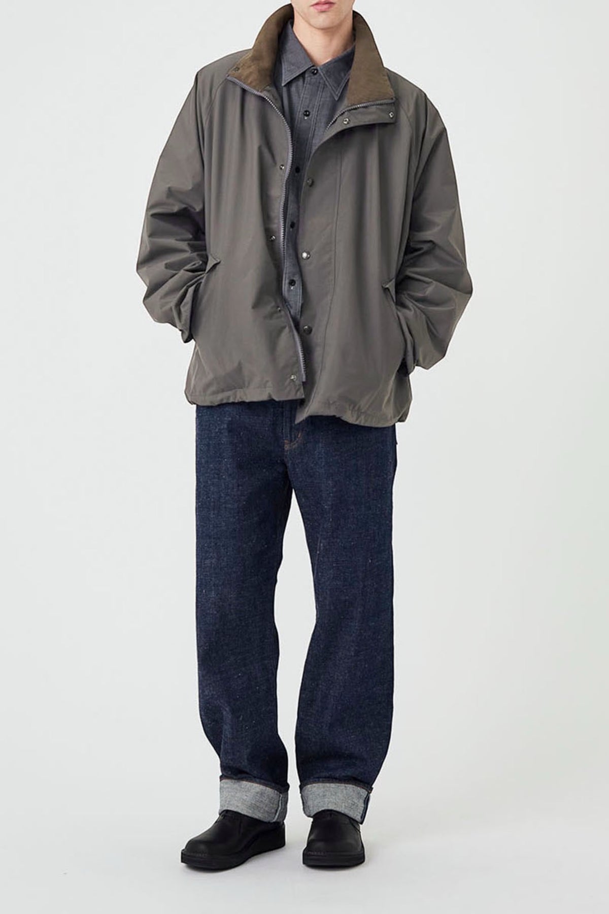 NANAMICA 2L Pertex Unlimited Field Jacket Dark Olive | Edgar Bdx