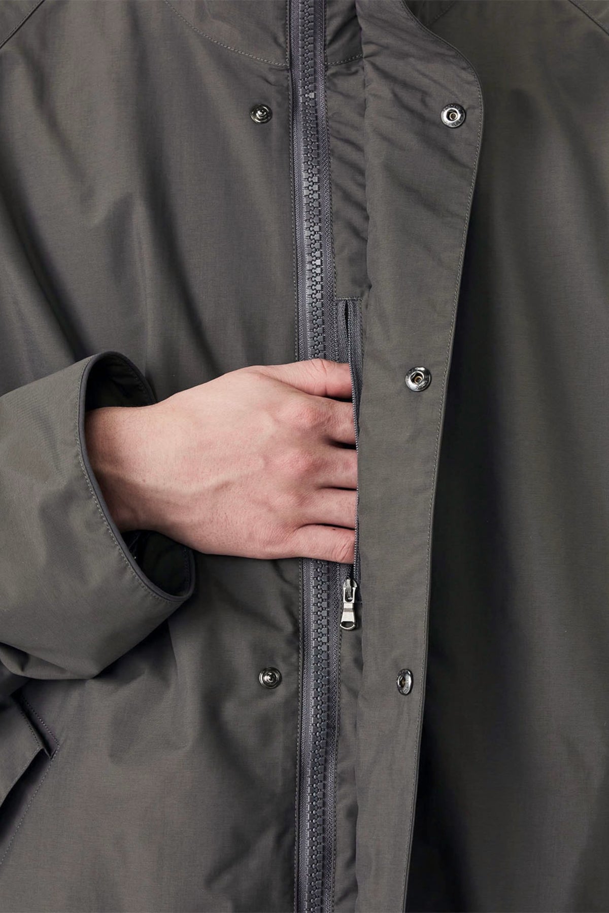 NANAMICA 2L Pertex Unlimited Field Jacket Dark Olive | Edgar Bdx