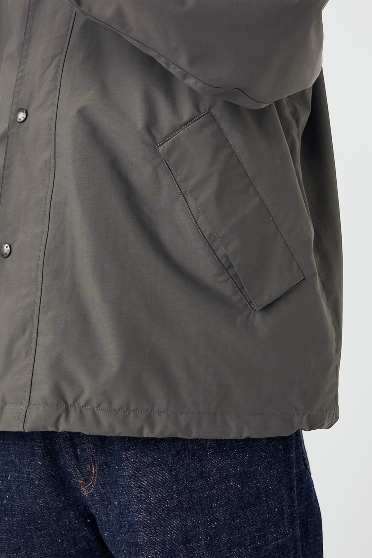 NANAMICA 2L Pertex Unlimited Field Jacket Dark Olive | Edgar Bdx
