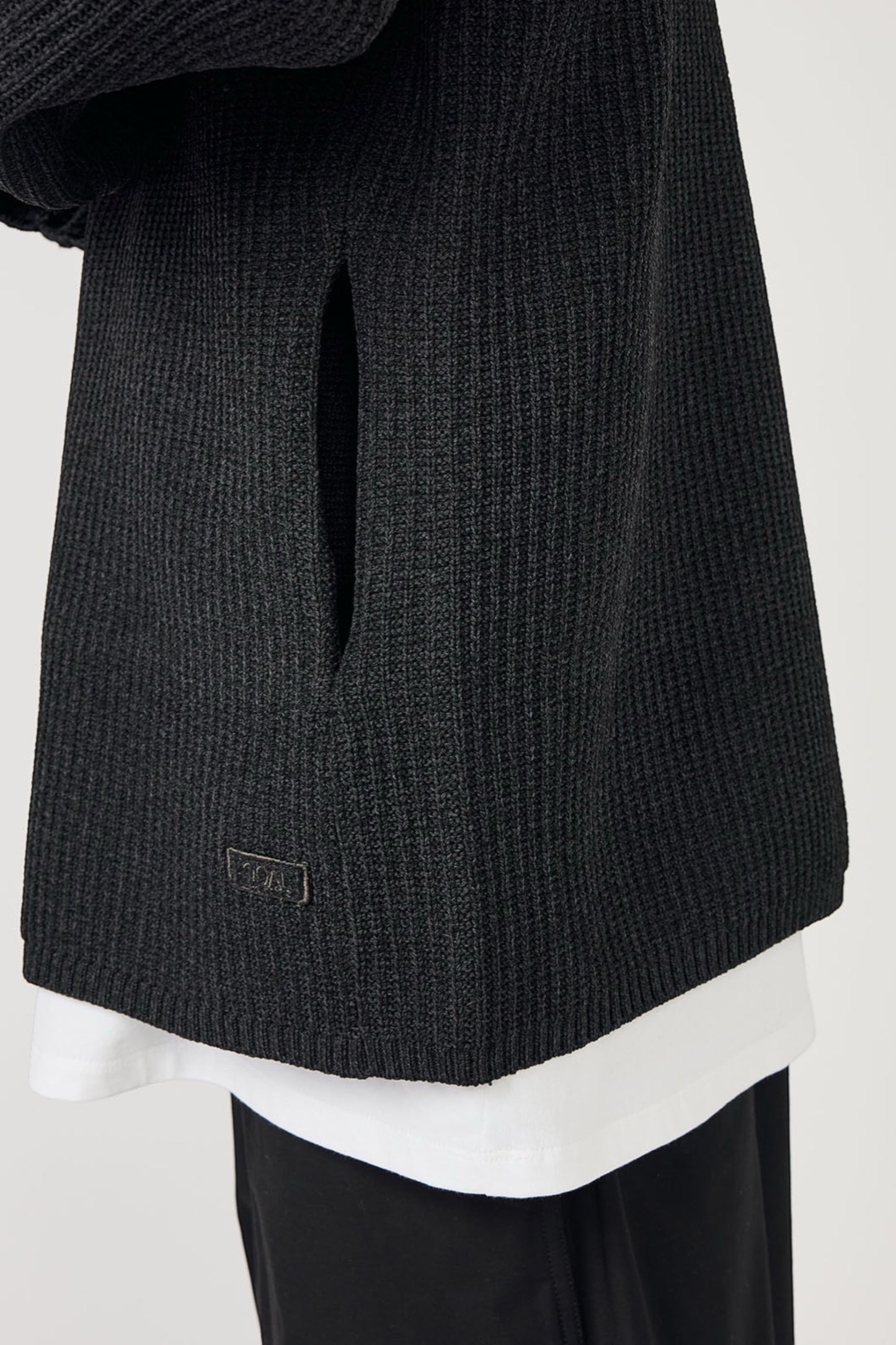 Cardigan Zip 5G Nanamica Navy - Cardigan Polyester Recyclé Japonais