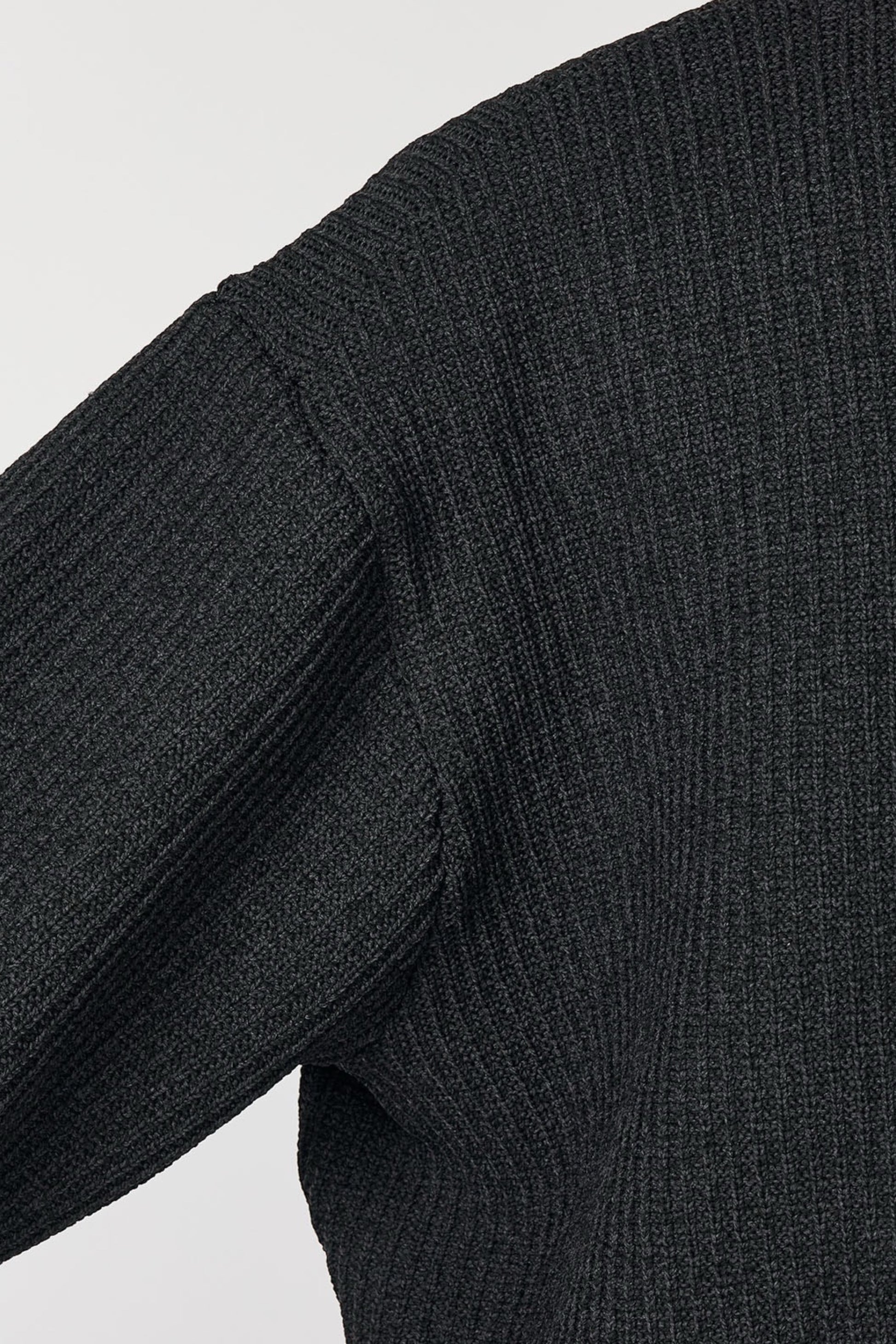 Cardigan Zip 5G Nanamica Navy - Cardigan Polyester Recyclé Japonais