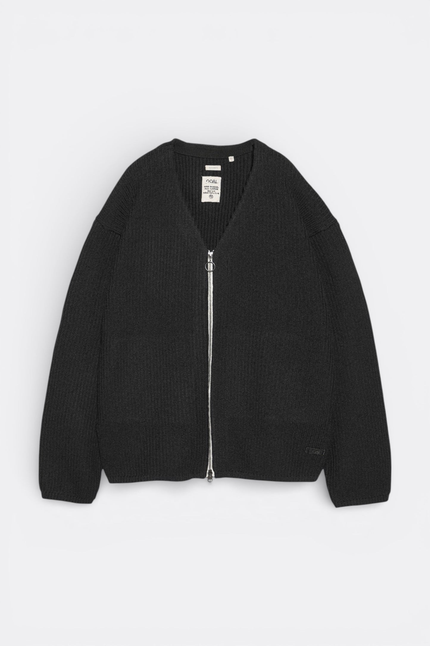 Cardigan Zip 5G Nanamica Navy - Cardigan Polyester Recyclé Japonais