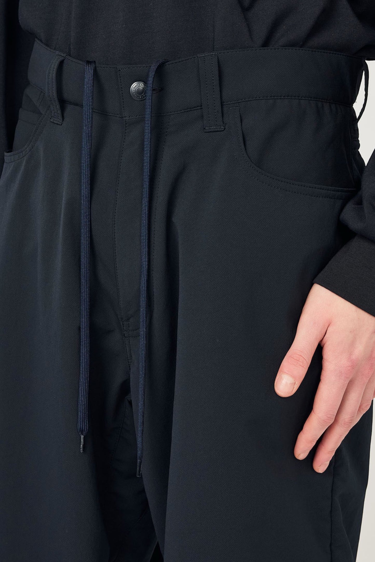 Pantalon Nanamica ALPHADRY 5Pocket Pants Bleu Marine - Tissu Technique