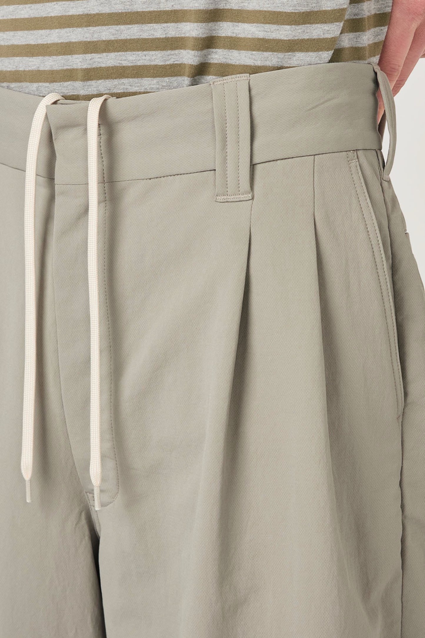 Pantalon Nanamica ALPHADRY Club Pants Noir - Tissu Technique Large