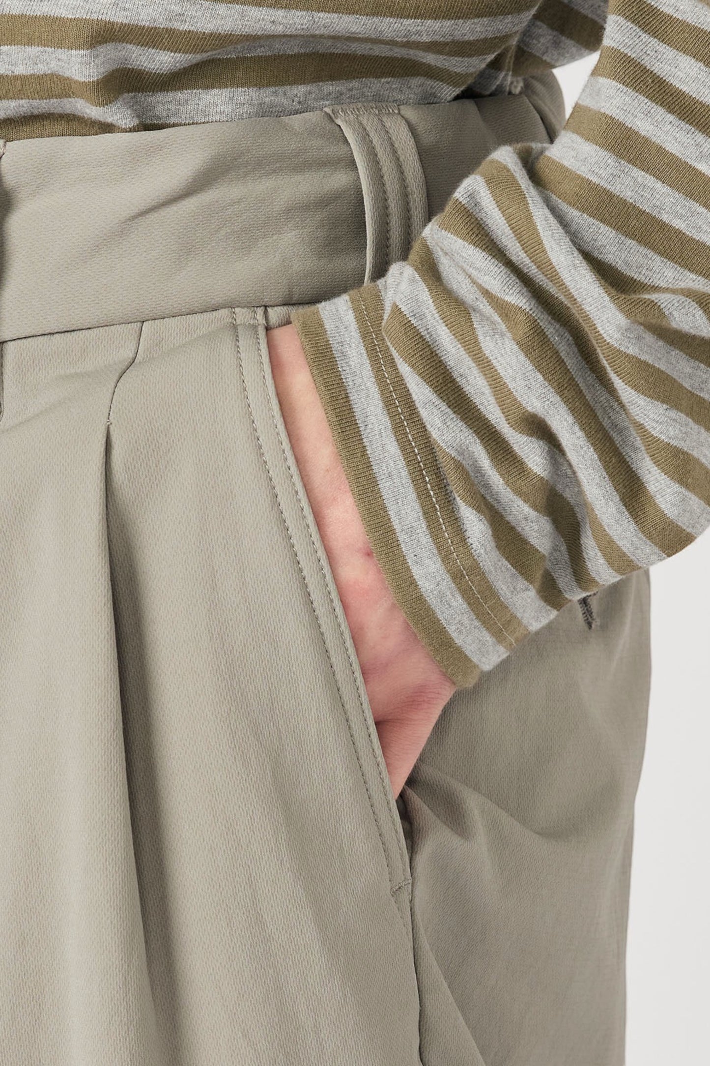 Pantalon Nanamica ALPHADRY Club Pants Noir - Tissu Technique Large