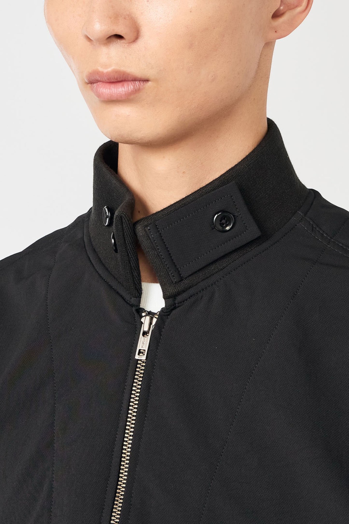 Veste Nanamica ALPHADRY Field Jacket Noire - Tissu Technique Oversize