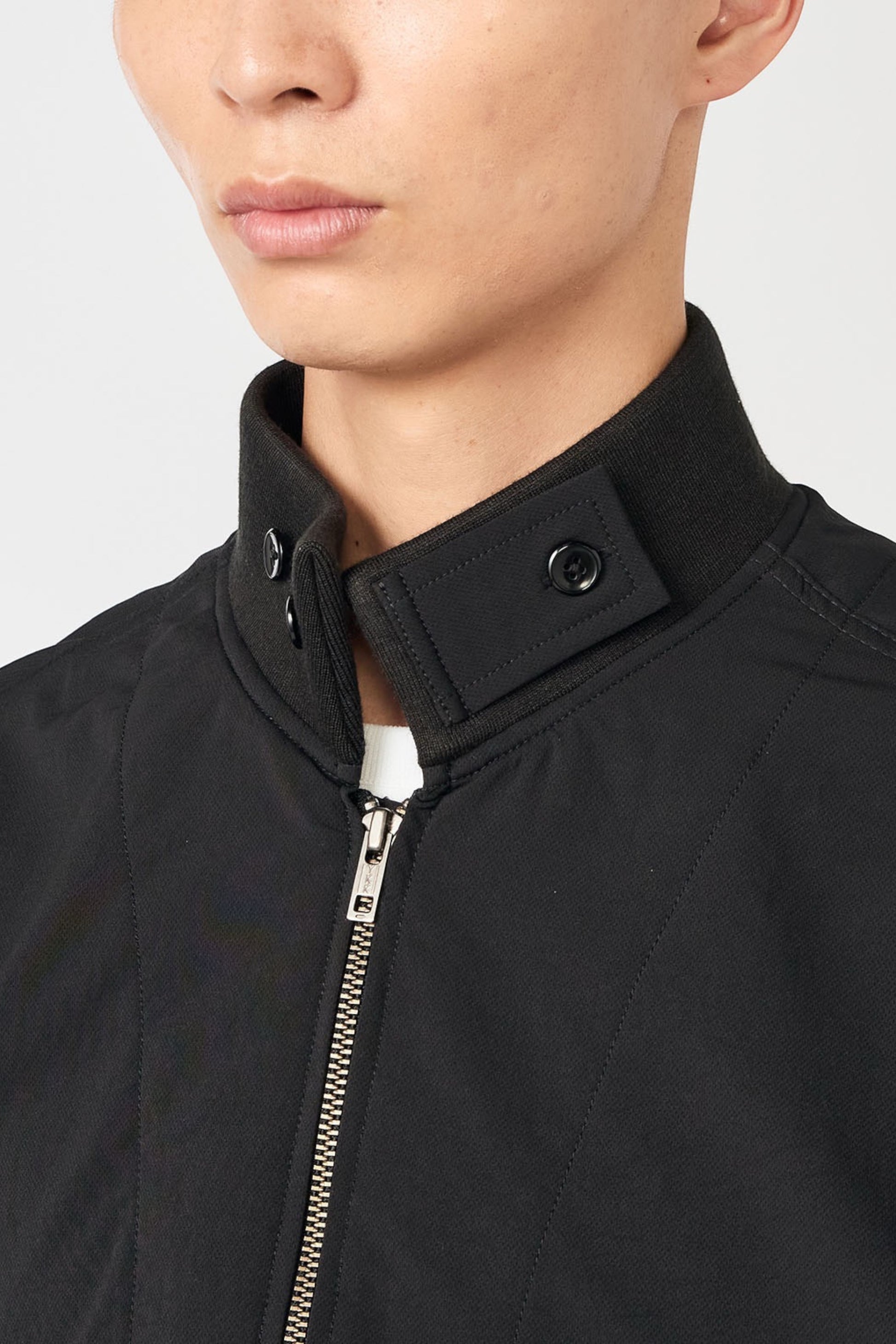 Veste Nanamica ALPHADRY Field Jacket Noire - Tissu Technique Oversize