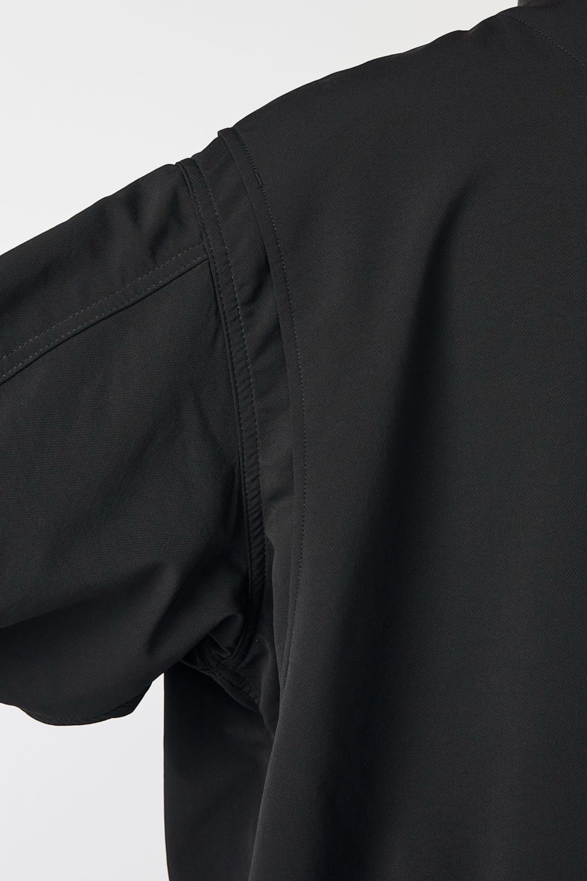 Veste Nanamica ALPHADRY Field Jacket Noire - Tissu Technique Oversize