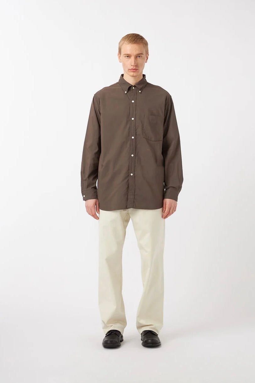 Nanamica - Button Down Wind Shirt (White)