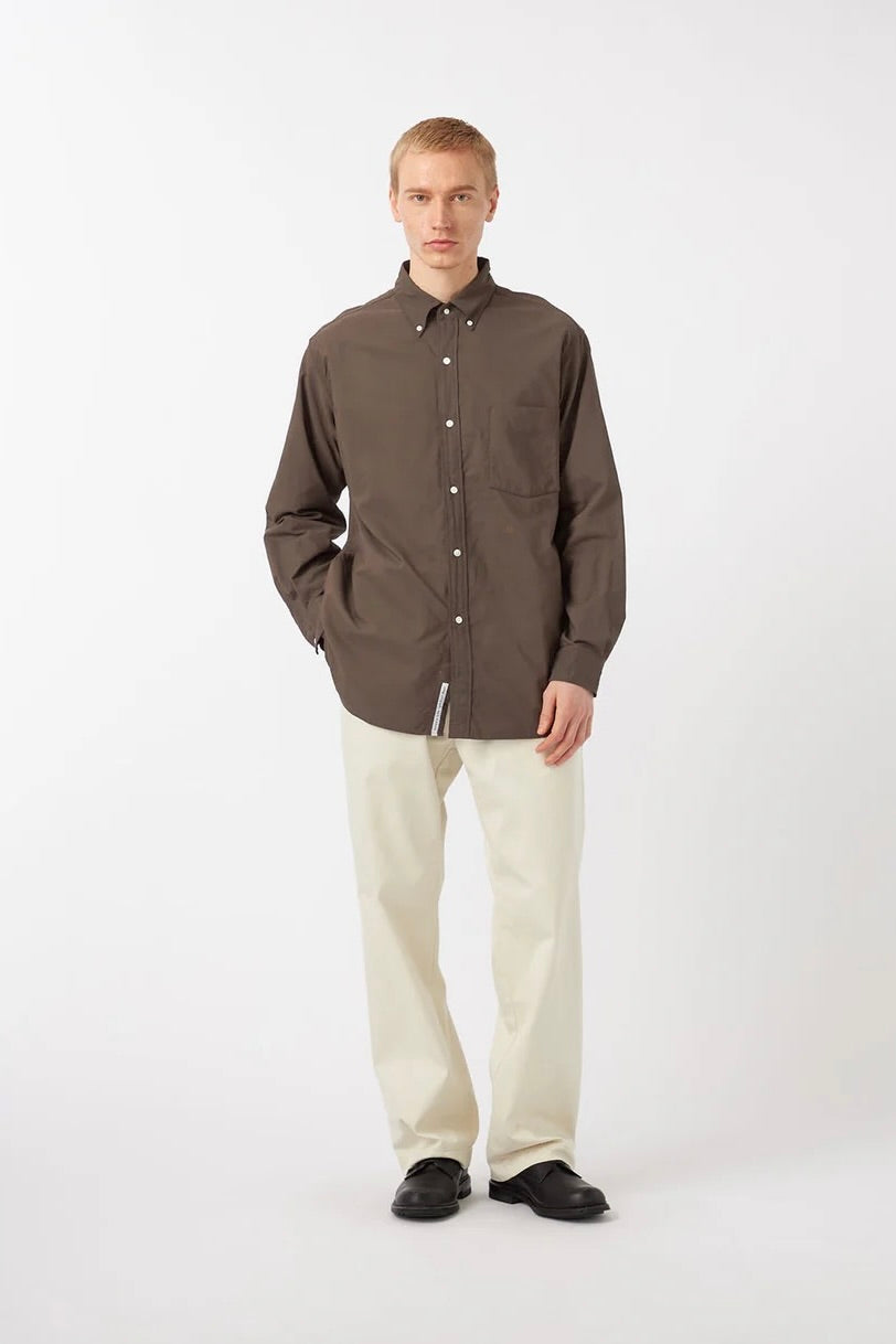 Nanamica - Button Down Wind Shirt (White)