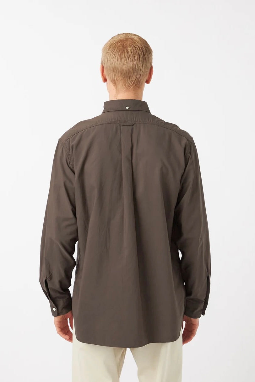 Nanamica - Button Down Wind Shirt (White)