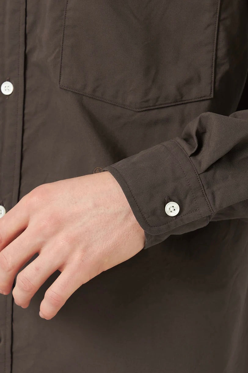 Nanamica - Button Down Wind Shirt (White)