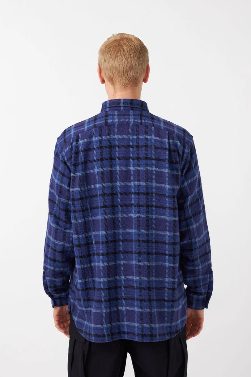 Nanamica - Heavy Flannel Shirt (Gray)