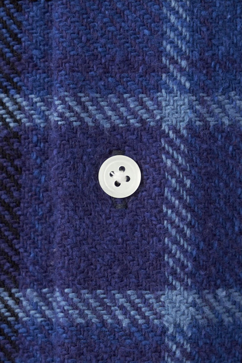 Nanamica - Heavy Flannel Shirt (Gray)