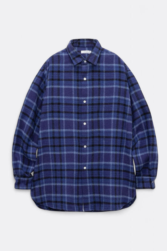 Nanamica - Heavy Flannel Shirt (Navy)