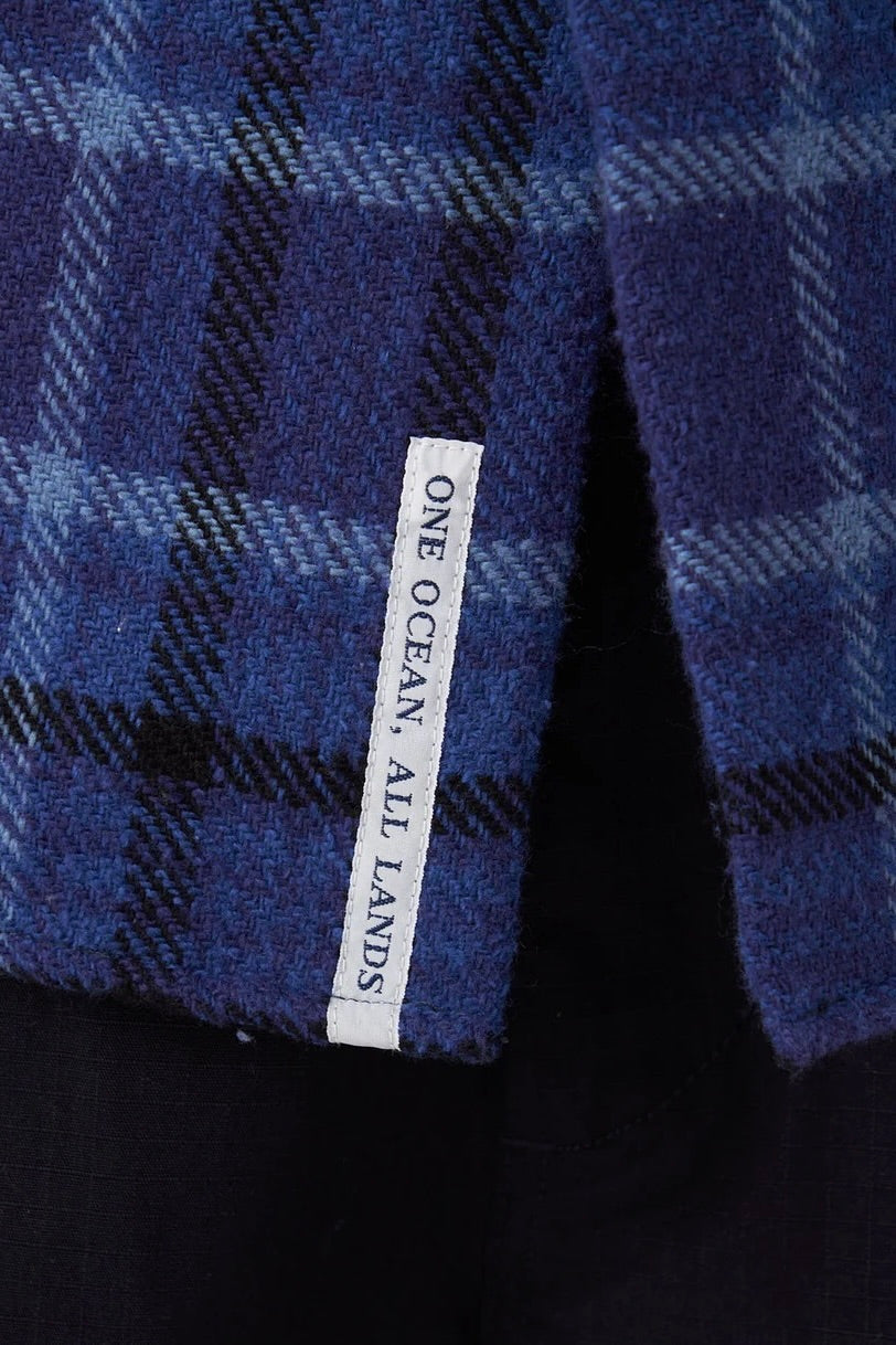 Nanamica - Heavy Flannel Shirt (Navy)