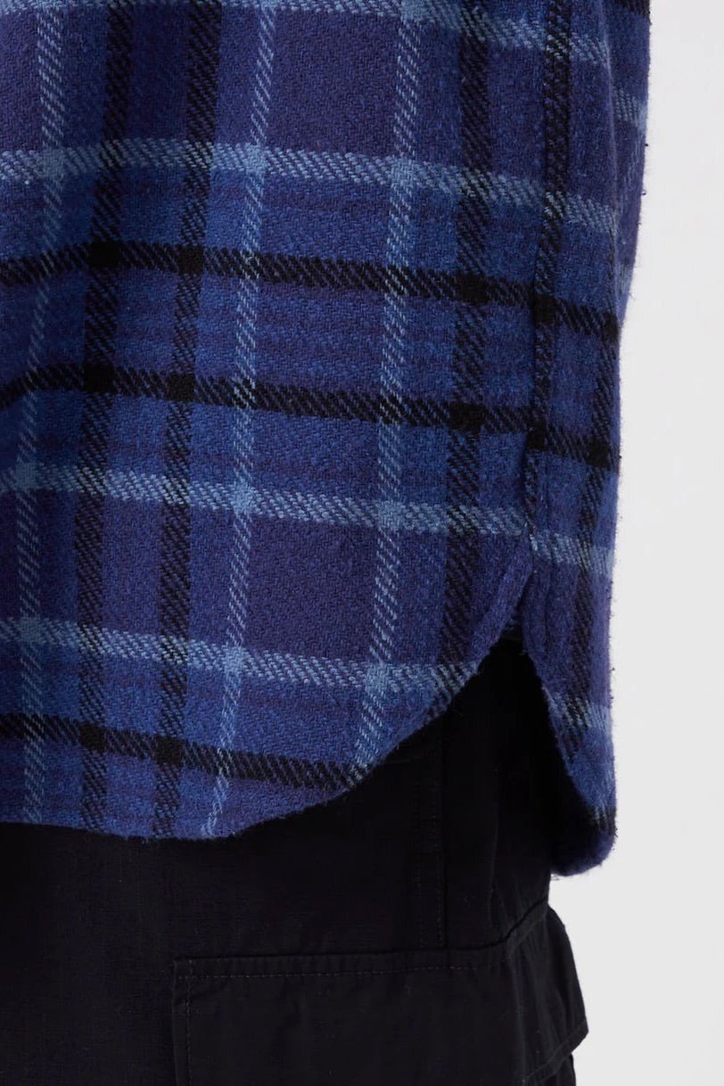 Nanamica - Heavy Flannel Shirt (Navy)